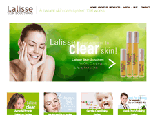 Tablet Screenshot of lalisse.com